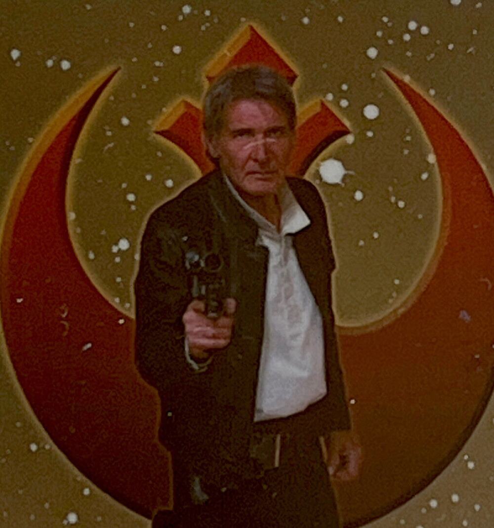 2016 Topps Chrome Star Wars The Force Awakens Heroes Of The Resistance Han Solo